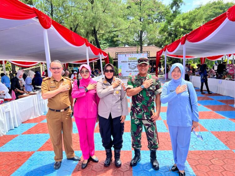 Dukung Kemajuan UMKM Subang dan Pemulihan Ekonomi Nasional, Kapolres Subang Gelar Festival Kreasi Pangan Presisi Kapolres Cup