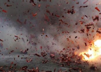 Ledakan di Duga Bom Terjadi di Polsek Astana Anyar