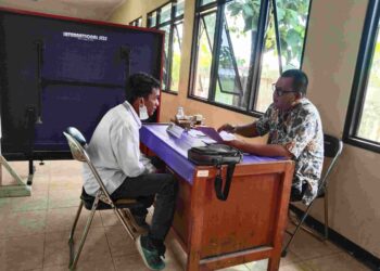 Mencari Calon PPS Terbaik, PPK Kecamatan Legonkulon Gelar Tes Wawancara