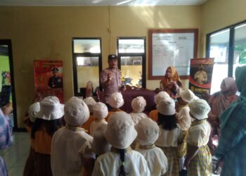 Terkenal Sebagai Sahabat Anak, Polsek Polsek Legonkulon Sering di Kunjungi Anak PAUD dan TK