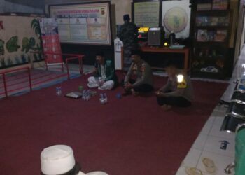 Pererat Tali Silaturahmi, Polsek Legonkulon Gelar Pengajian Bersama Pengurus MWCNU
