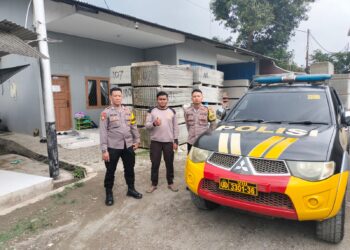Patroli Objek Vital, Polsek Binong Pastikan Dalam Keadaan Aman