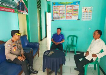 Sambangi Dinas Pendidikan Korwil Pamanukan, Kompol Supratman Minta Sekolah Buat Jadwal Piket Guru