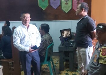 Berikan Rasa Nyaman untuk Jemaat GSPDI, Polsek Pagaden Beri Pengamanan Ibadah