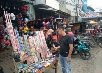 Polisi razia penjual petasan di Pamanukan 