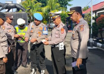 Gandeng Panit Provos, Polsek Pamanukan Gelar Penegakan Disiplin