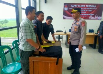 Sinergi, Panwascam dan Polsek Pamanukan Siap Sukseskan Pemilu 2024