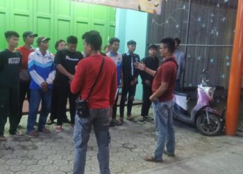 Jaga Kondusifitas, Unit Reskrim Polsek Pamanukan Berikan Penyuluhan Kamtibmas Kepada Ormas XTC