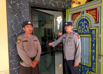 Antisipasi C3, Unit Patroli Polsek Pamanukan Sambangi Gereja