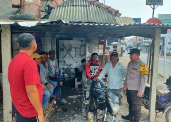 Polisi di Pamanukan Ajak Tukang Ojek Ikut Serta Jaga Kamtibmas