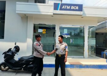 Patroli Perbankan, Upaya Unit Patroli Polsek Pamanukan Cegah Gangguan Kamtibmas