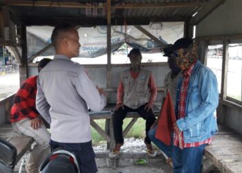 Jelang Lebaran, Polisi di Pamanukan Ajak Tukang Ojek Ikut Serta Jaga Kamtibmas