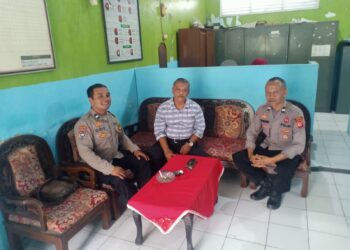 Cegah Aksi Konvoi Saat Kelulusan, Panit Binmas Polsek Pamanukan Lakukan Koordinasi dengan Kepala Sekolah