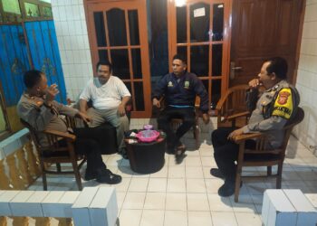 Tekan gangguan Kamtibmas saat Musim Hajat, Kapolsek Pamanukan Sambangi Warga