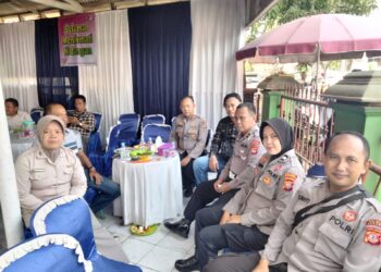 Guna Jalin Hubungan Emosional, Kapolsek Pamanukan Hadiri Perhajatan Tokoh Masyarakat