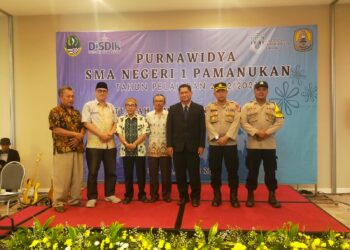 Hadiri Acara Pelepasan Siswa Kelas XII SMAN 1 Pamanukan, Ini yang disampaikan Kapolsek Pamanukan 