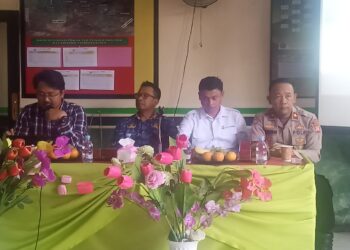 Kapolsek Pamanukan Hadiri Sosialisasi Rehabilitasi Irigasi Tersier