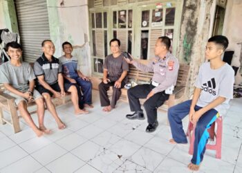 Polisi RW Polres Subang Gelar Silaturahmi Bersama Ketua RT/RW Se-Desa Pangsor