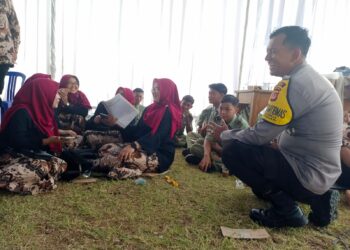 Cegah Kenakalan Remaja, Bhabinkamtibmas polsek Pamanukan Sambangi Pelajar Dalam Rangka Ops Bina Kusumah Lodaya