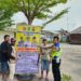 Bhabinkamtibmas Desa Sukareja Pasang spanduk Himbauan Kamtibmas