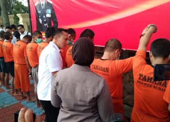 Sat Res Narkoba Polres Subang Bekuk 13 Pelaku Penyalahgunaan Narkotika, 2 Diantaranya Penyalahgunaan Obat-obatan Sediaan Farmasi