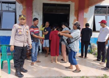 Dukung Kamtibmas Dalam Pasar Murah, Polsek Pamanukan Lakukan Pengamanan
