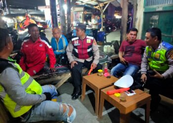 Optimalisasi Keamanan Lingkungan, Unit Patroli Bhabinkamtibmas Polsek Pamanukan DDS Sambangi Warga
