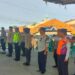 Polisi Kawal Acara Peringatan Ulang Tahun Kecamatan Pamanukan