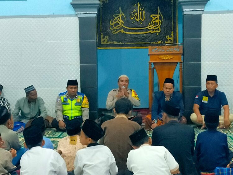Polsek Pamanukan Gelar Doa Bersama untuk Almarhumah Ibunda Kapolda Jabar