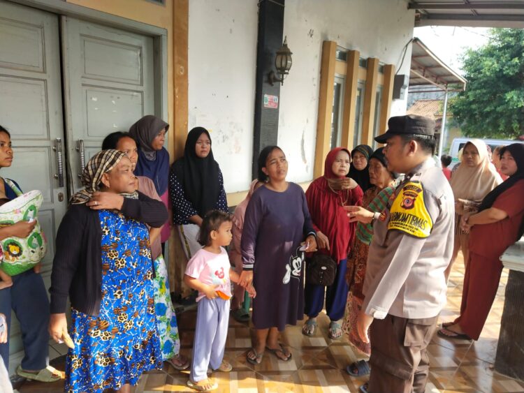 Bhabinkamtibmas Polsek Pamanukan Sosialisasikan Pencegahan TPPO