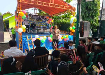 Hadiri Acara Pelepasan Siswa Kelas VI SDN Pamanukan 1, Kapolsek Pamanukan: Jadilah Generasi Cemerlang