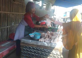Bikin Emak-emak Nangis Lihat Isi Dompet, Segini Harga Ayam Potong dan Telur di Pasar Tradisional Pantura Subang