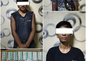 Sat Resnarkoba Polres Subang Tangkap Pengedar dan Dua Pembeli Sediaan Farmasi Tanpa Izin Edar