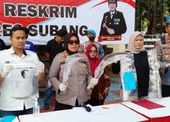 Polres Subang Bekuk Pelaku Tawuran yang Menewaskan 1 Orang Pelajar di Pantura Subang
