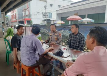 Jalin Silaturahmi, Kapolsek Pamanukan Coffee Morning Bersama Tokoh Masyarakat