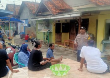 Bhabinkamtibmas Desa Pamanukan Sosialisasikan Pencegahan TPPO