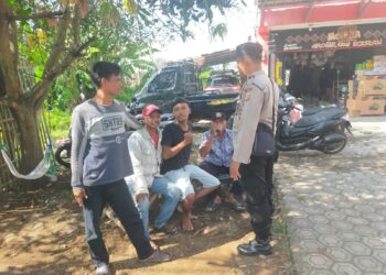 Polisi di Pamanukan Ingatkan Calon Penumpang Bus Umum Bahaya Copet dan Pemalakan