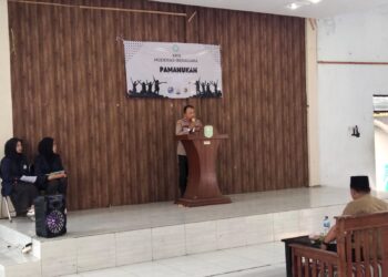 Hadiri Pembukaan KKN Mahasiswa di Desa Pamanukan, Kapolsek Pamanukan Ajak Mahasiswa Jaga Kamtibmas