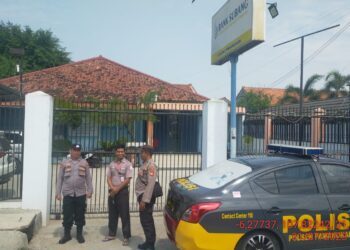 Patroli Perbankan, Upaya Unit Patroli Polsek Pamanukan Cegah Gangguan Kamtibmas
