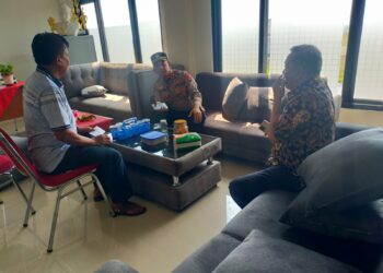 Jaga Kamtibmas, Kapolsek Pamanukan Silaturahmi Ke Kantor Kecamatan