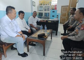 Melalui Silaturahmi Ciptakan Kondusifitas Kamtibmas, Kapolsek Pamanukan Laksanakan Sambang Tokoh Masyarakat