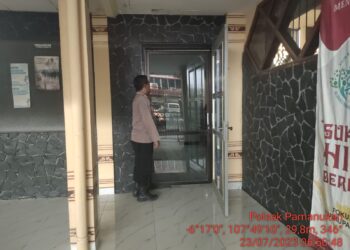 Berikan Rasa Nyaman untuk Jemaat di Gereja, Polsek Pamanukan Beri Pengamanan Ibadah