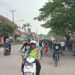 Polsek Pamanukan Kawal Gowes Dalam Acara HUT SMAN 1 Pamanukan