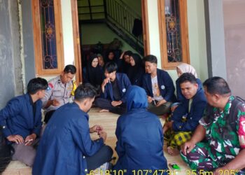 Bhabinkamtibmas Polsek Pamanukan Dampingi Mahasiswa UIN Sunan Gunung Jati Bandung