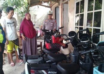 Polisi Lalu Lintas Polsek Pamanukan Himbau Penyedia Jasa Sewa Sepeda Listrik Tak Ijinkan Anak-Anak Mengendarai ke Jalan Raya