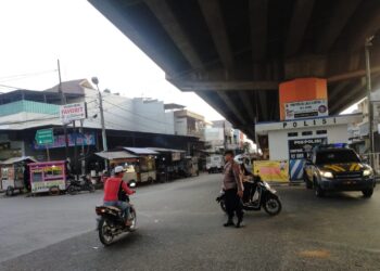 Gatur Pagi Rutin Unit Patroli Sabhara Polsek Pamanukan, Berikan Kenyamanan Untuk Masyarakat