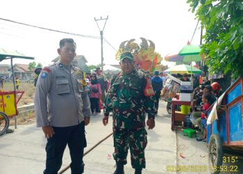 Berikan Rasa Aman dan Nyaman, Bhabinkamtibmas Polsek Pamanukan dan Babinsa AD Koramil Pamanukan Hadir Ditengah Tengah Masyarakat