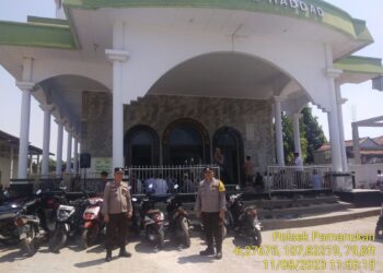Antisipasi C3, Unit Patroli Polsek Pamanukan Sambangi Masjid