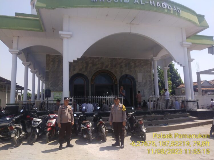 Antisipasi C3, Unit Patroli Polsek Pamanukan Sambangi Masjid