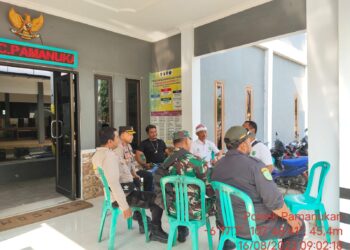 Perkuat Silaturahmi Sinergitas, Kapolsek Pamanukan Sambangi Perangkat Desa